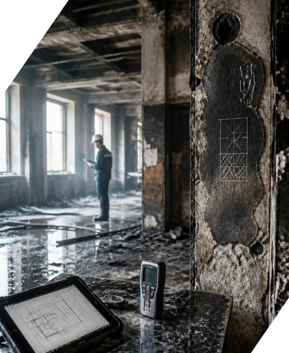 Обследование зданий после пожара в Конаково от 15206 р. | ЭкспертизаРоссия